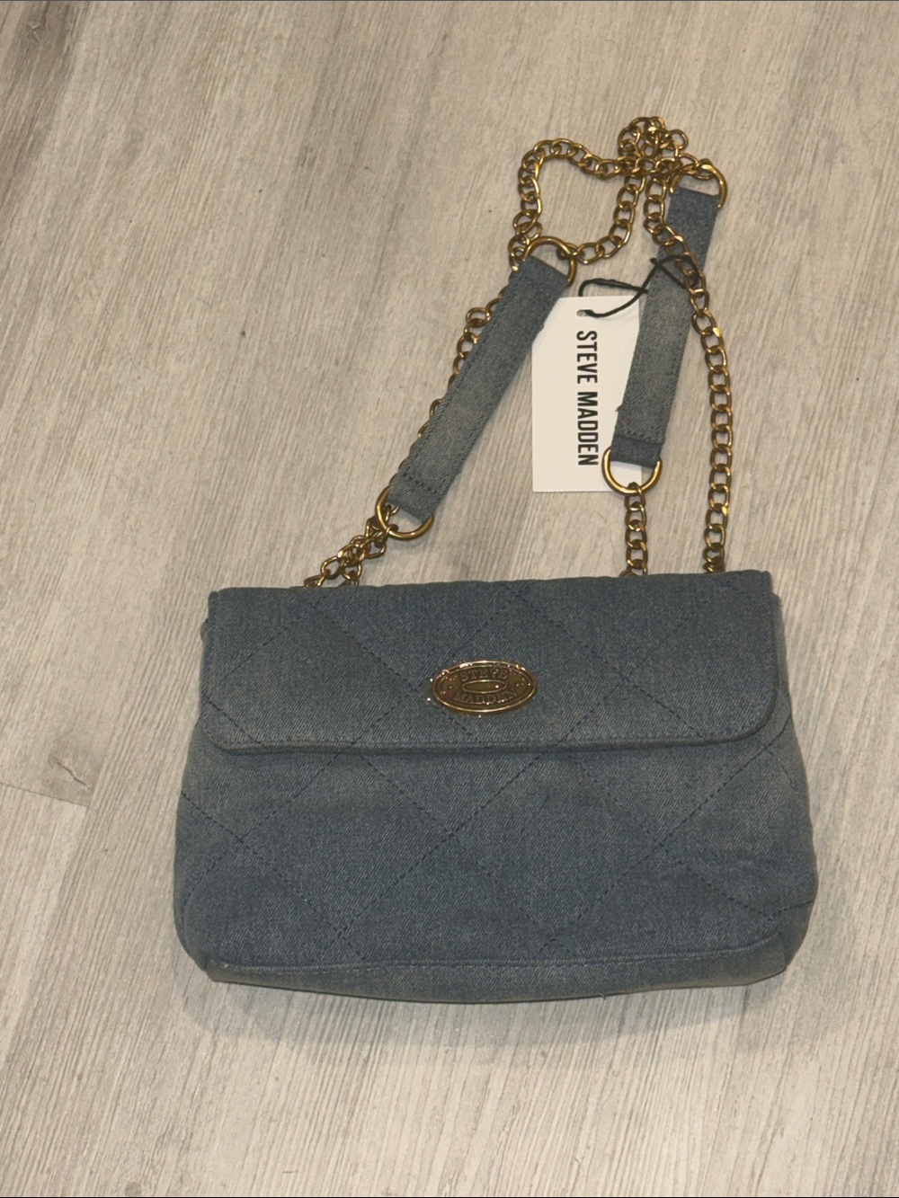 Steve Madden Quilted denim bcoles